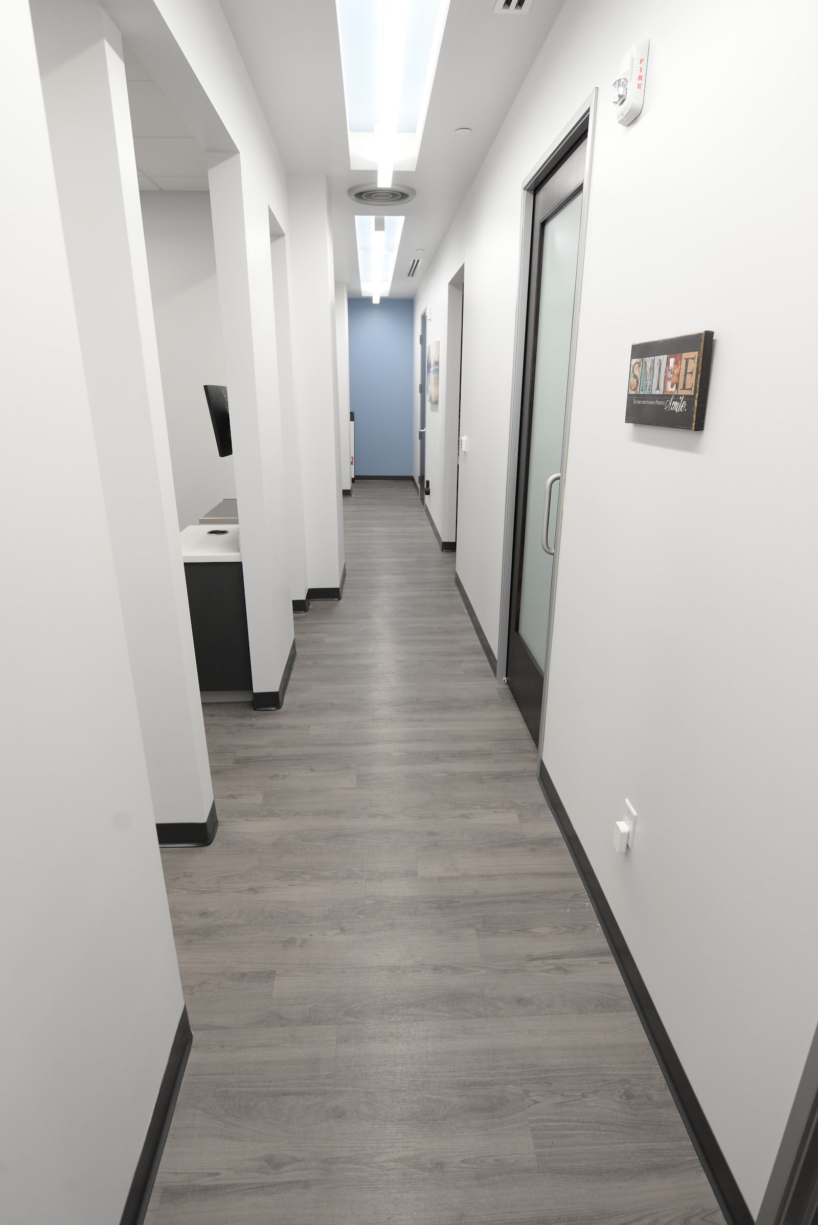 Treatment room at Downtown Smiles
